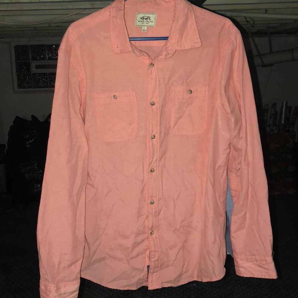 Salmon button up